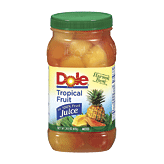 Dole Plastic Jars&nbsp;Tropical Fruit&nbsp;In Light Syrup Full-Size Picture